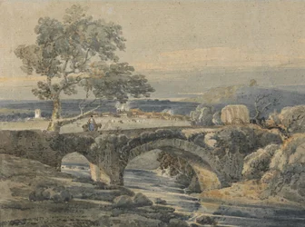 Le vieux pont dans le Devon